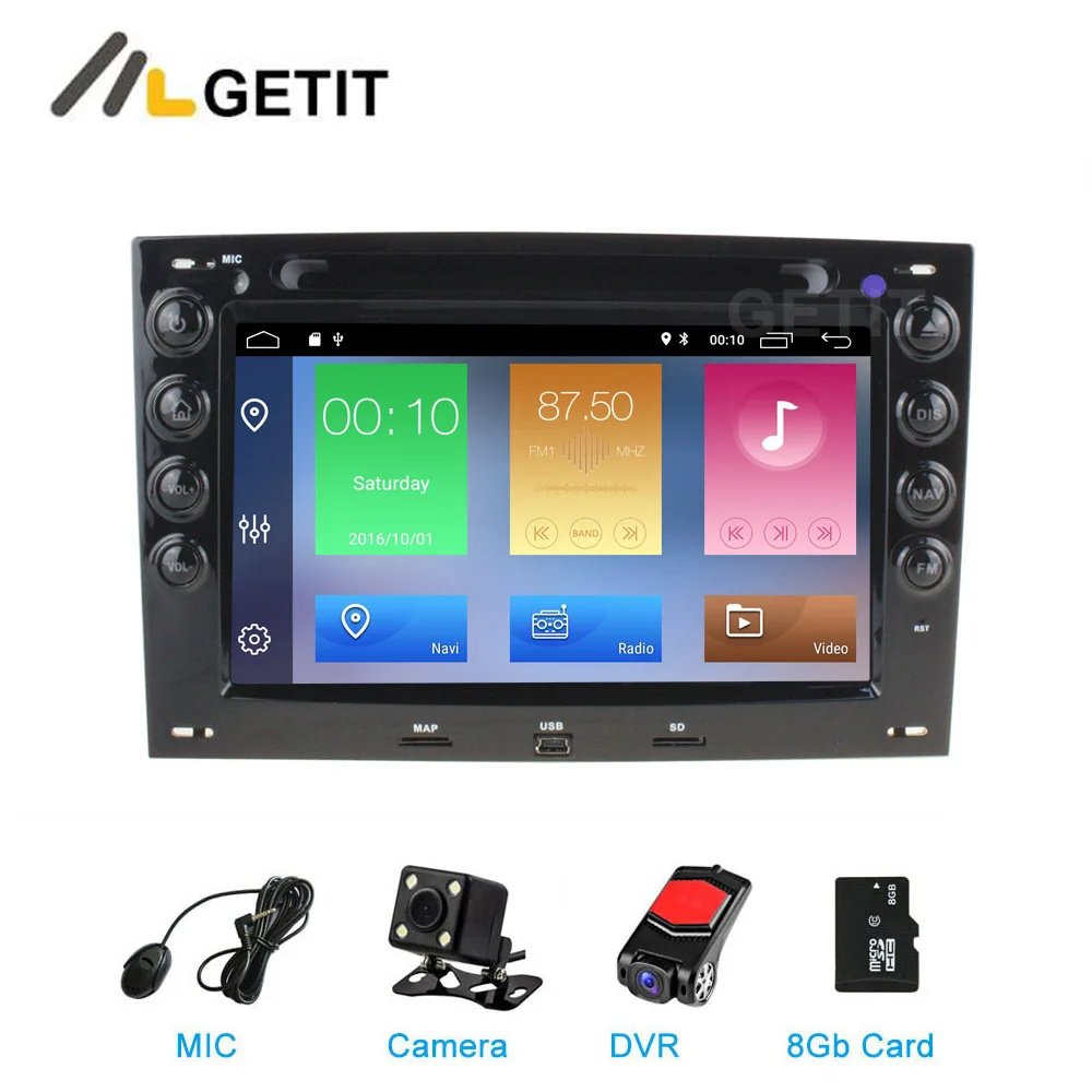 DSP Android 9 автомобильный dvd-плеер gps для Renault Megane2 Megane 2 2006-2010 с wifi Bluetooth стерео радио