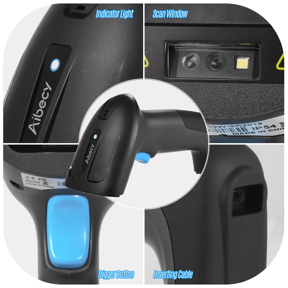Сканер штрих-кода с USB-кабелем 1D/2D | Компьютеры и офис