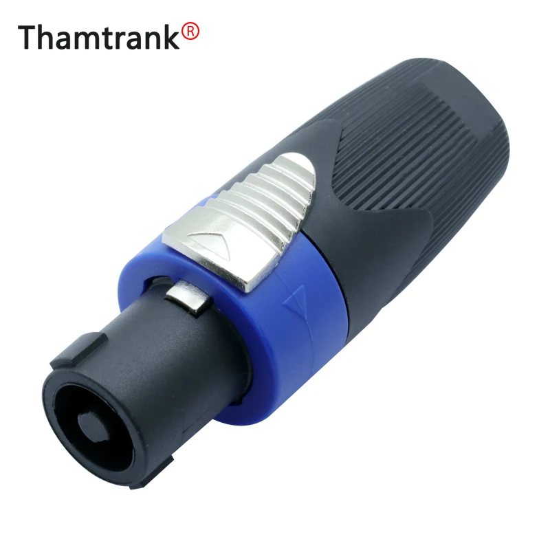 

10pcs/lot 4Pin Speaker Connector NL4FX Male Plug Audio Loudspeaker Amplifier 4 Pin AC Power Cable Wire Connector Wholesales