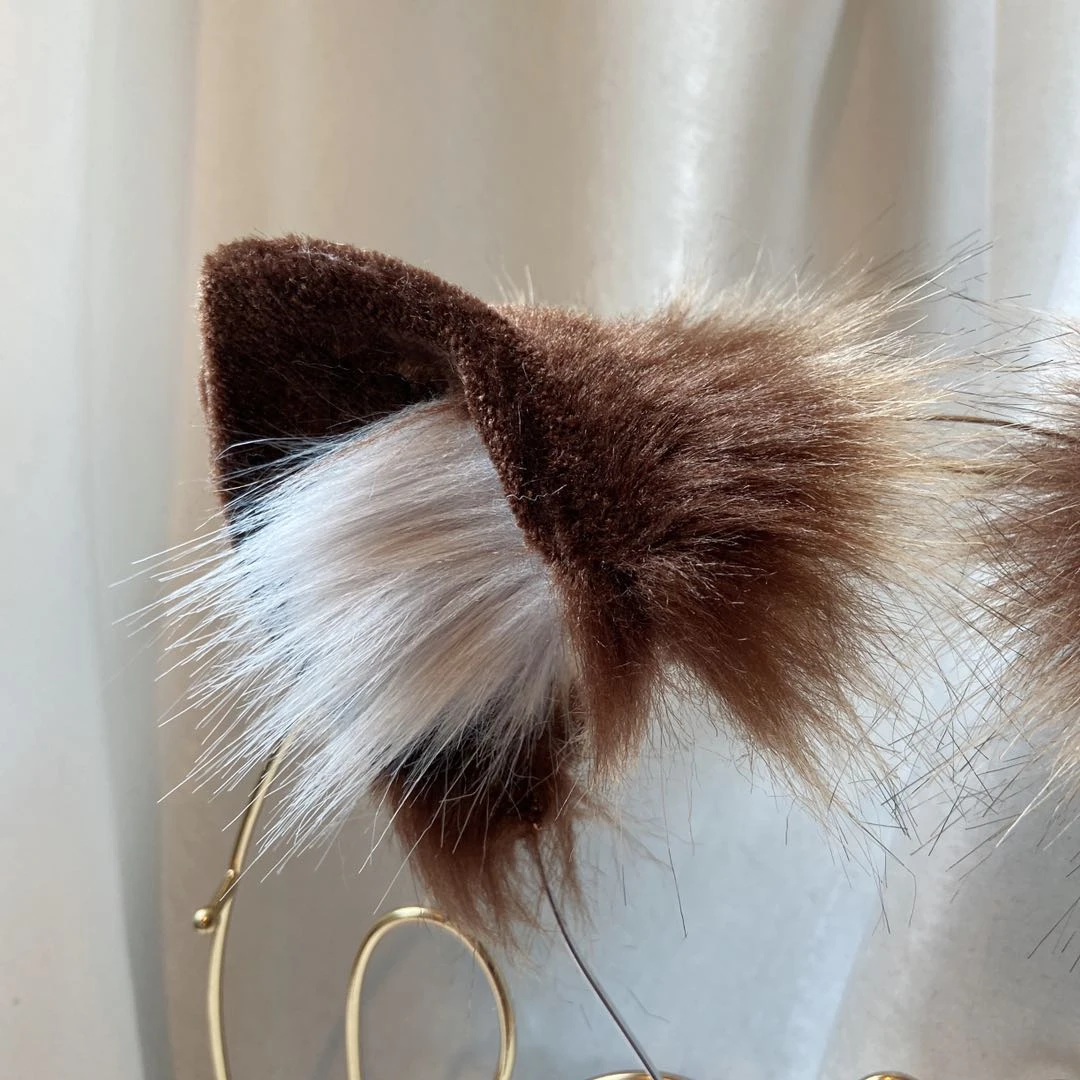 NewTwisted-Wonderland Ruggie Косплей льва обруч для волос с ушками повязка головной убор