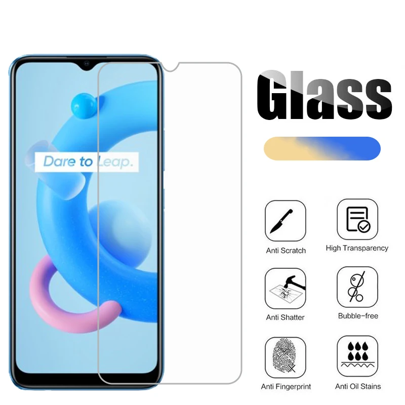 2 шт. закаленное стекло для Realme C20A C 20A C20 A Pelicula 9H Защитное Realmi RMX3063 Защитная пленка