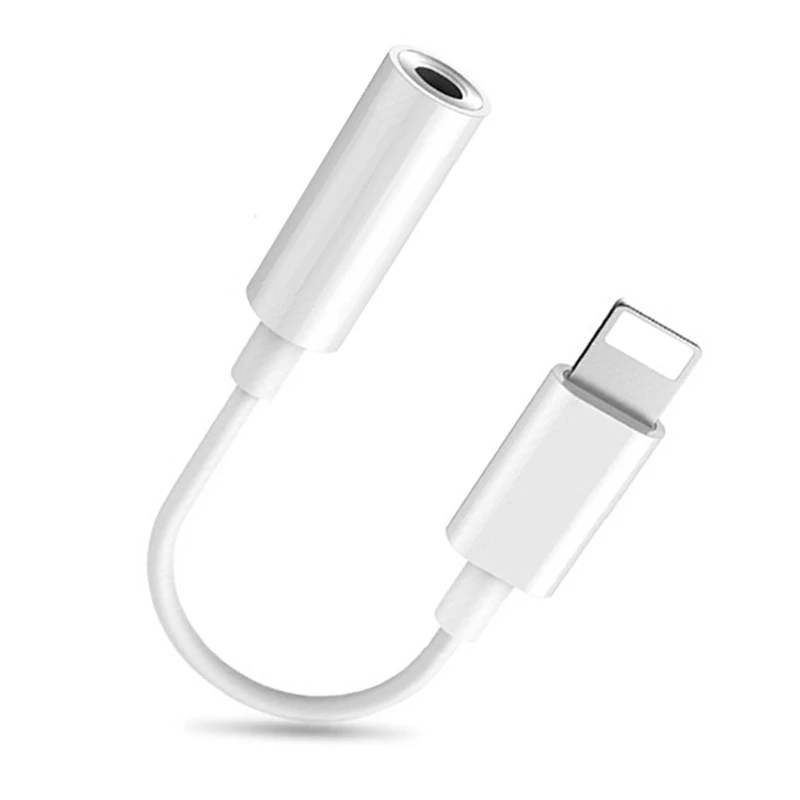 

Кабель-адаптер Lighting к аудиоразъему 3,5 мм для iPhone X, XR, XS, 11 Pro Max, 8, 7, 6, 6S Plus, SE, разъем для наушников, провод, стерео адаптер