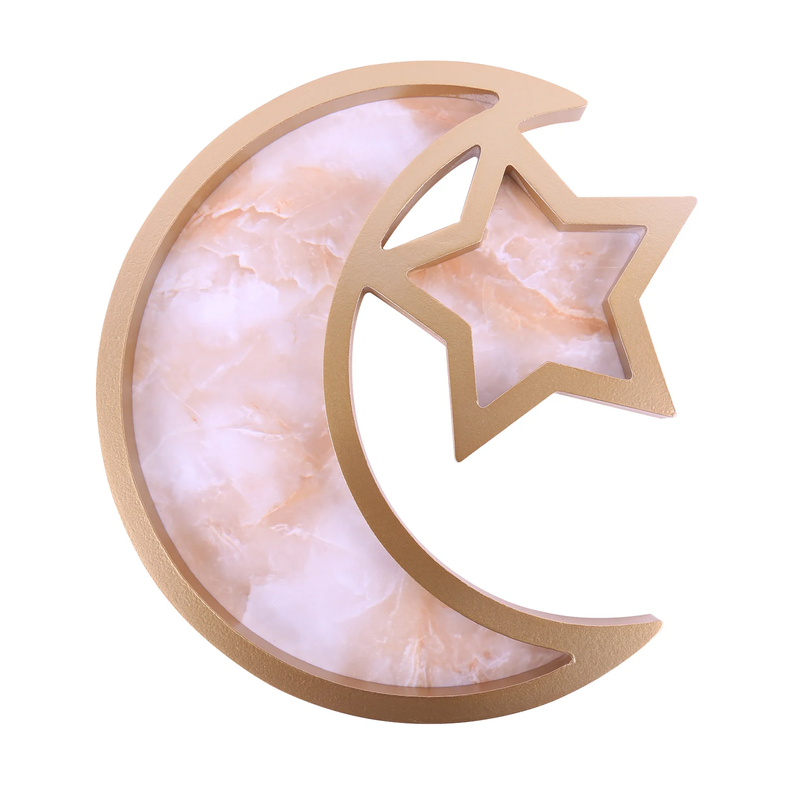 

Рамаянда сервировочный поднос Ислам ИД форма лунной звезды поднос печенья Украшение стола Еда Serivng лоток для дома десерт