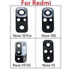 20 шт., Задняя стеклянная крышка объектива камеры для Xiaomi Redmi 10 Note 10S  Note 10 Pro Note 10