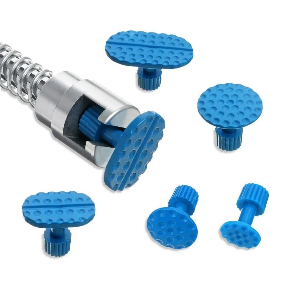 barato Kit De Ferramentas Reparo Indolor Dent Carro 30 Pçs Puxando Guias Com Extrator Paintless Granizo Remoção T Barra Slide Martelo