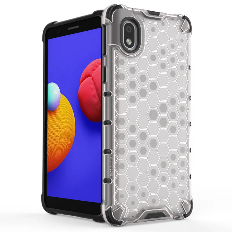 

Honeycomb PC Phone Case For Samsung Galaxy A01 M01 CORE M20 M30 M30S M11 M51 M31 M31S M02 M60S M80S M21S J2 PRIME M40S M21 M02S