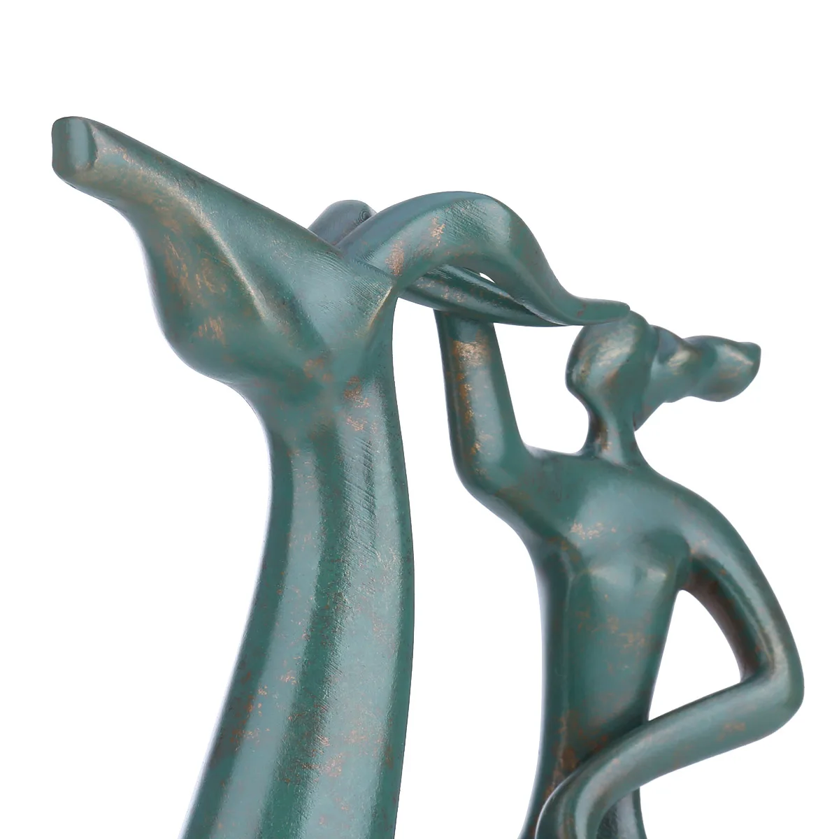 Tooarts олень рыцарь Ретро Смола скульптура абстрактный животный орнамент