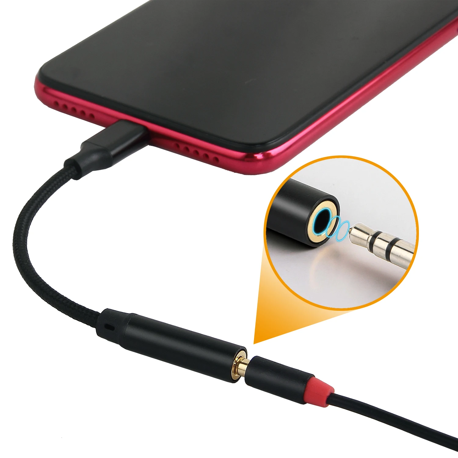 

Cassette to Aux Adapter with Stereo Audio, Premium Car Audio Cassette Adapter with 3.5mm Headphone Jack
