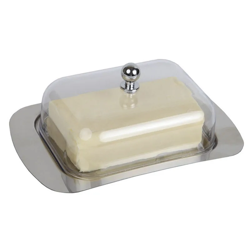 Контейнер для масла из нержавеющей стали кухни посуда готовки поднос хранения