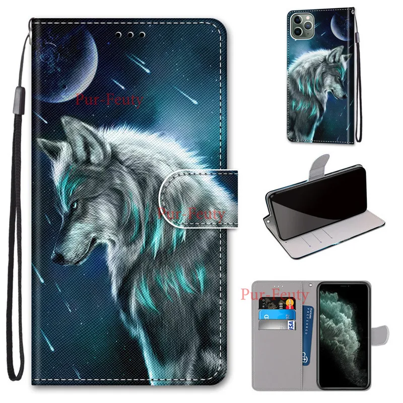 Роскошный модный кожаный чехол с изображением зрения для Samsung Galaxy A51 SM-A515F