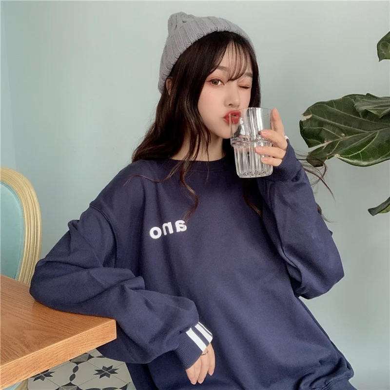 

CMAZ Real Shot 2021 Autumn Clothing New Sweater Women's Thin Wide