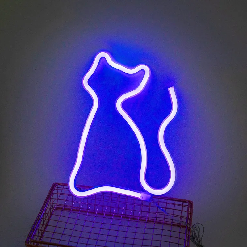 Ночная лампа латексная трубка маленький светильник освещение декор на