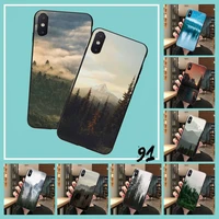 babaite mountain forest clouds soft rubber phone cover for iphone 8 7 6 6s plus 5 5s se 2020 11 11pro max xr x xs max