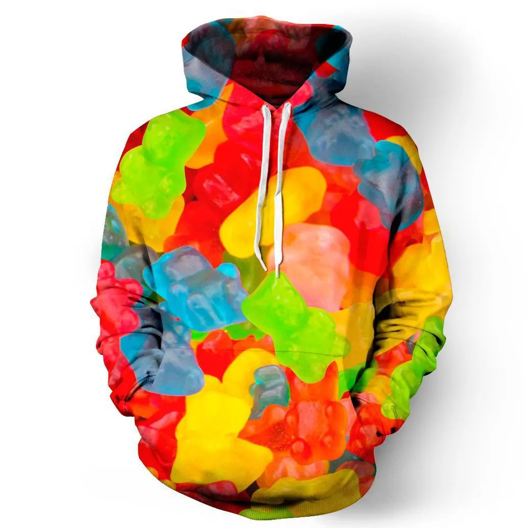 Международная торговля 3D Звездное небо цифровая печать с капюшоном Карманный