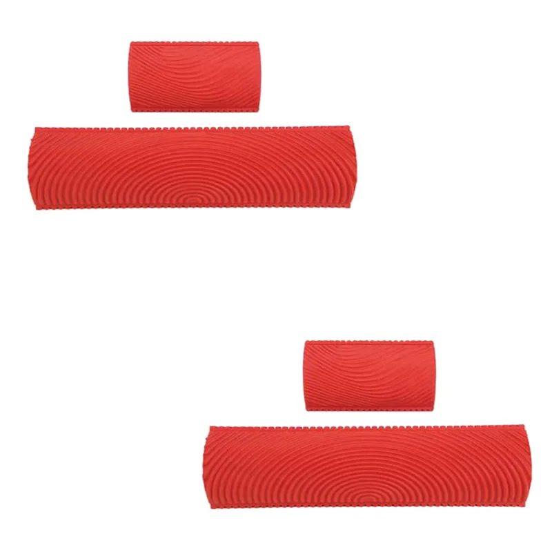 AYHF-4Pcs инструмент для создания деревянного зерна украшения стен резиновый