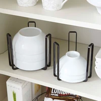 japanese style drain dish rack kitchen cabinet organizer storage shelf metal drawer drying bowl racks home accessories