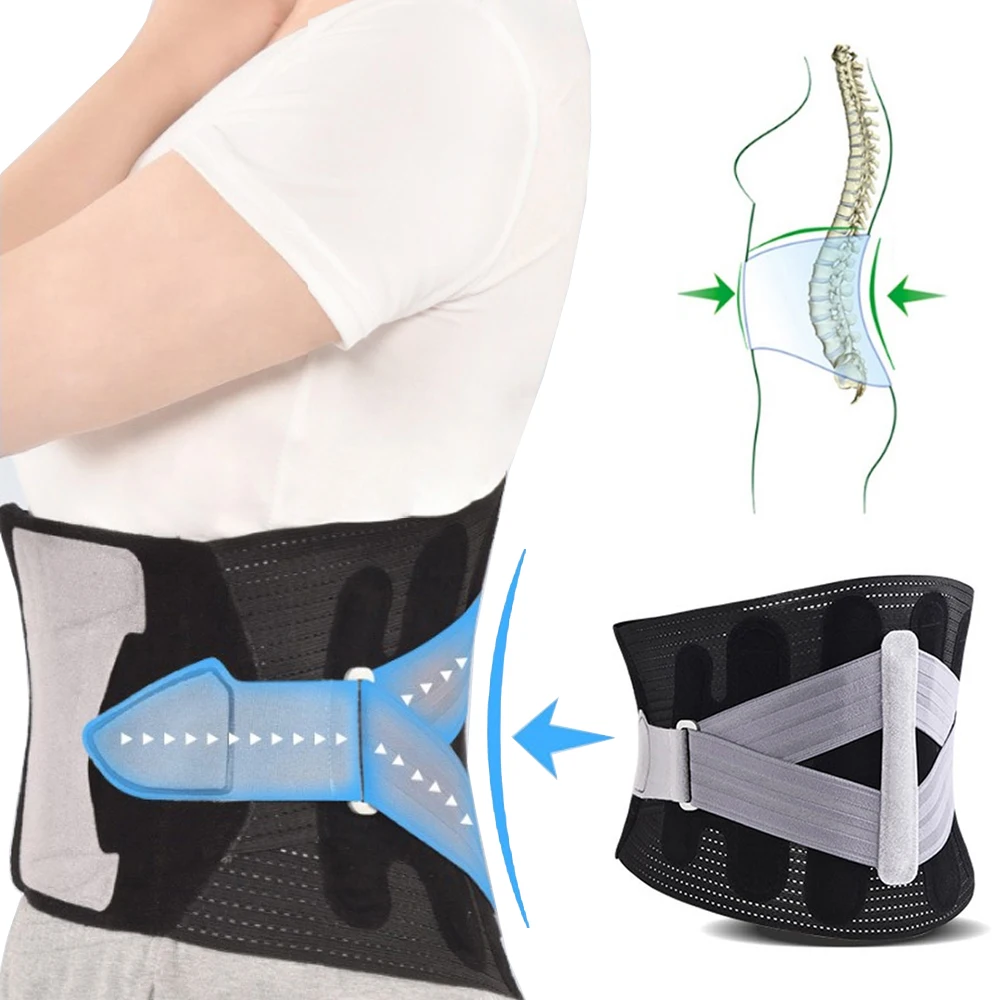 

Tourmaline Magnetic Protector Waist Trimmer Lower Back Support Brace Belt Orthopedic Lumbar Posture Corrector Relieve Fatigue