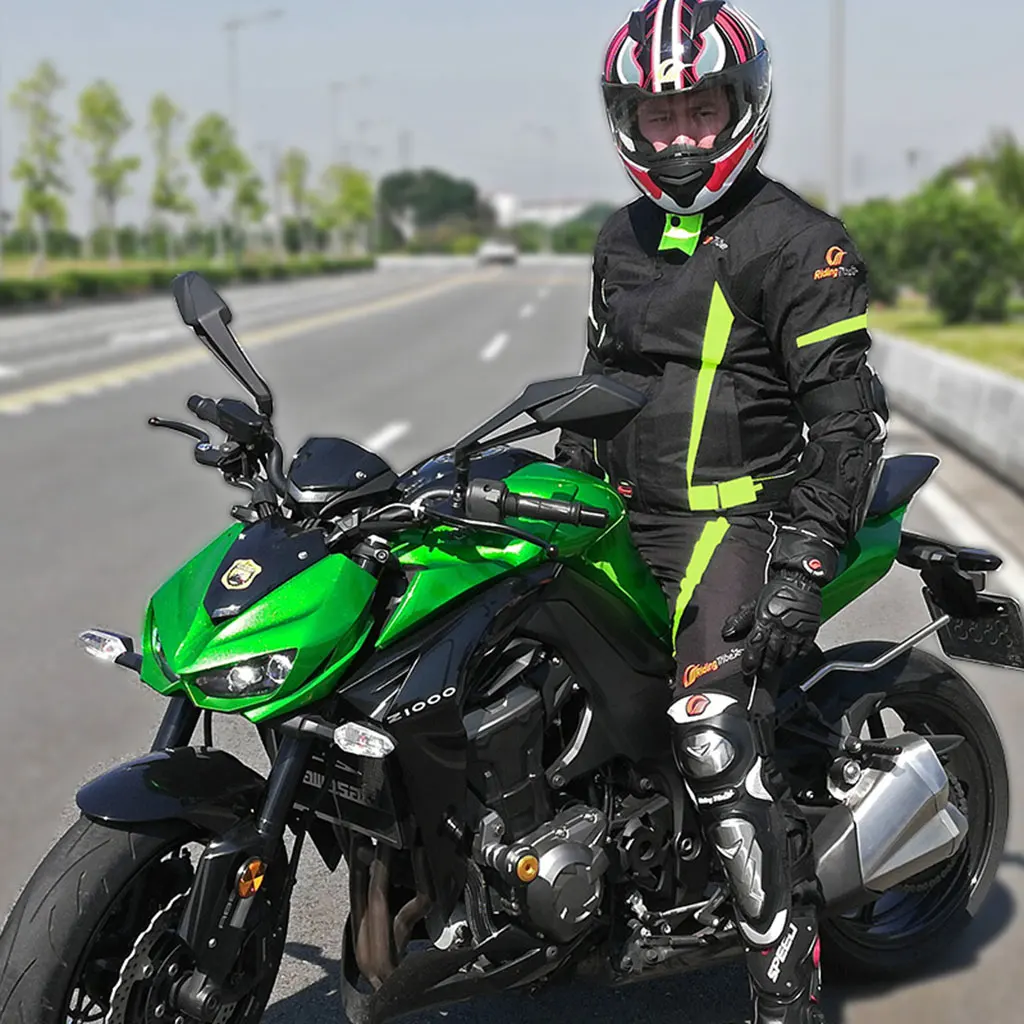 

Windproof Waterproof Cycling Long Sleeve Jacket Road Bike Men's Jacket Night Cycling Riding Overcoat w/ Safety Reflective Strip