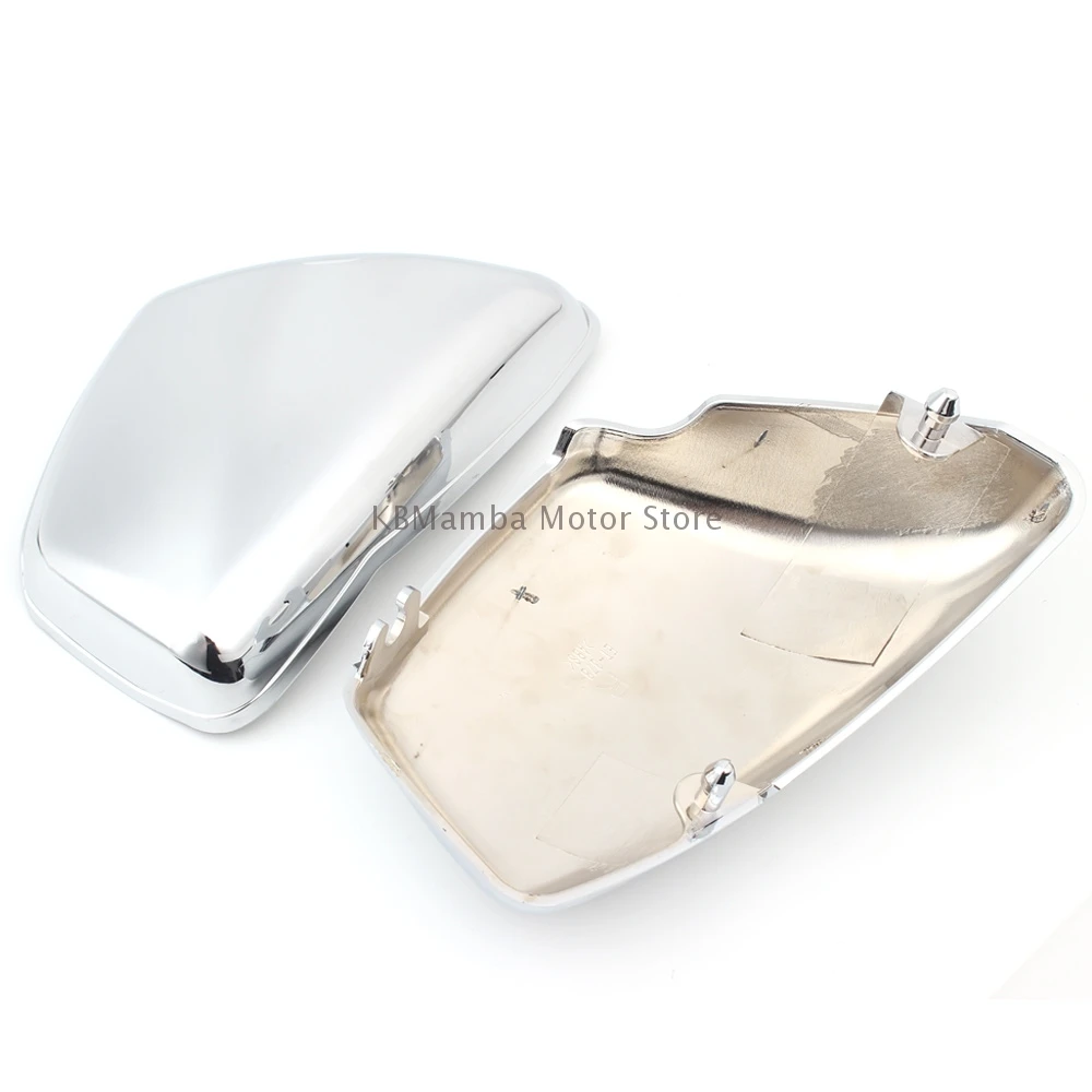 Боковой обтекатель для аккумулятора мотоцикла хромированный чехол Yamaha XV 700 750 1000