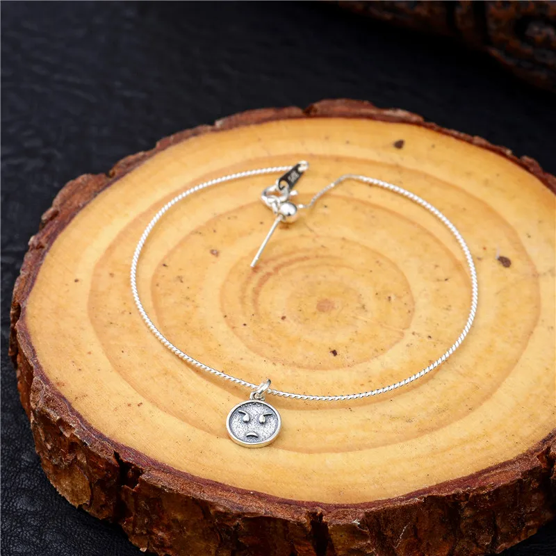 M &amp C модные серебряные ювелирные изделия серьги в виде смайлика 100%