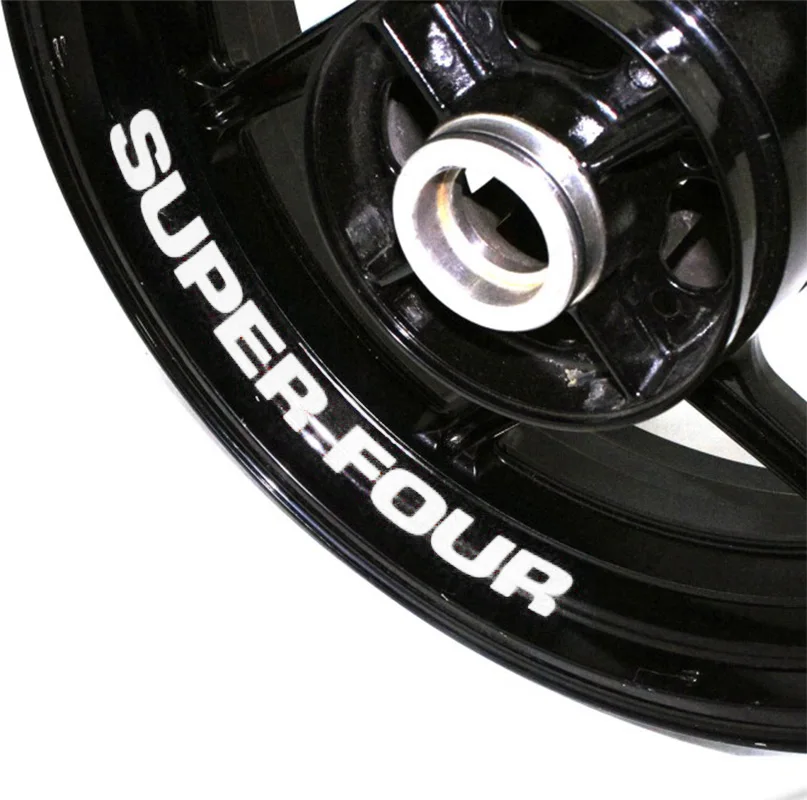 Motorcycle Wheel Sticker Decal Reflective Rim Bike Suitable for HONDA SUPER FOUR | Автомобили и мотоциклы