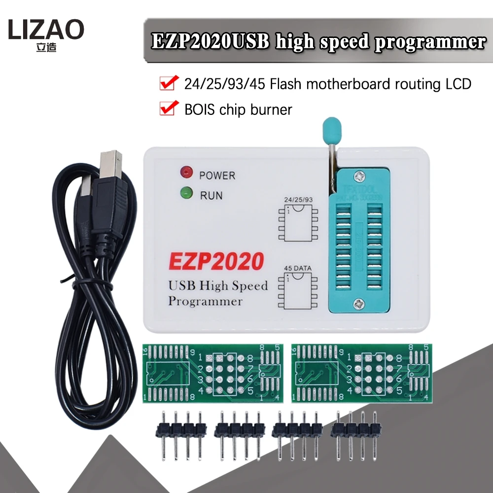 Высокоскоростной USB-программатор WAVGAT EZP2020 с интерфейсом SPI лучше чем EZP2013 EZP2010 2011