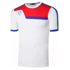 Jeansian Мужская Спортивная футболка, футболки, топы для бега, тренажерного зала, фитнеса, тренировок, футбола, быстрая посадка LSL073 White2