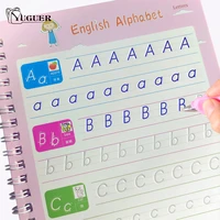 reusable writing paste calligraphy handwriting copybook for kids word childrens book english calligraphic letter practice toy