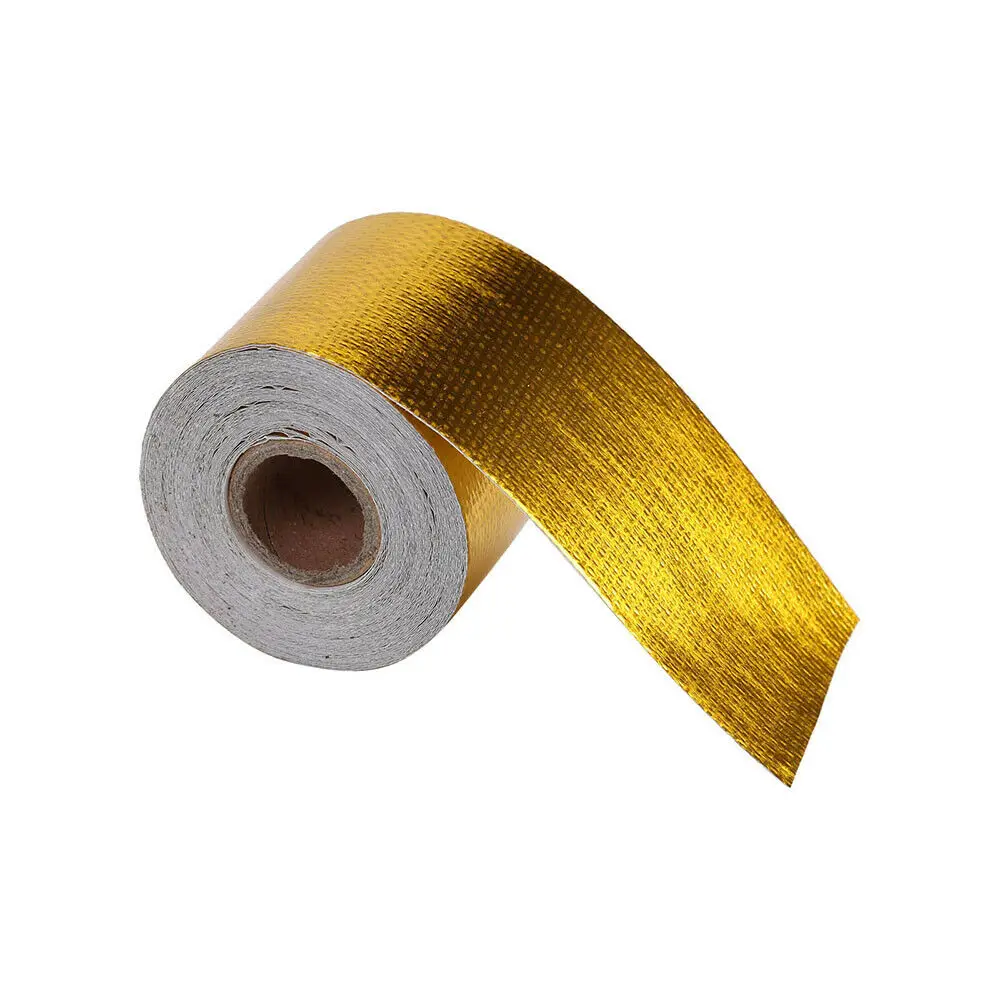 

Pouvoir Universal Reflect A Gold Tape High Performance Heat Protection 2'' x 30' Roll