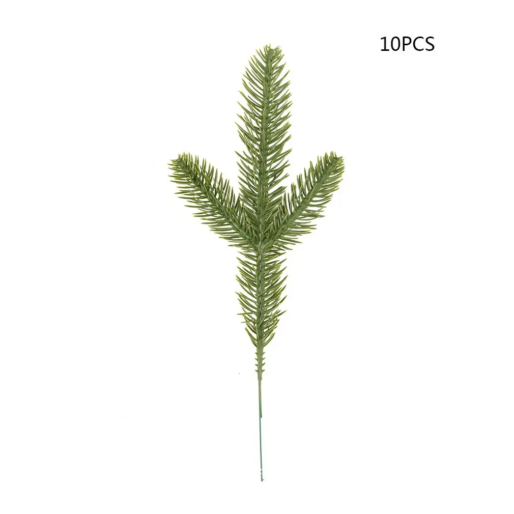 

Natural Trigeminal Pine Needle Decoration Accessories Diy Handmade Material Simulation Pine Branch 10 Pieces