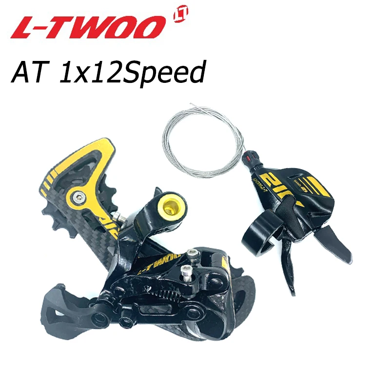 

LTWOO AT12 1x12S 12V 12 Speed Groupset Shift Lever and Rear Derailleur carbon cage for MTB bicycle parts 46T 50T 52T