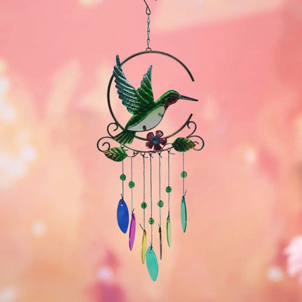 Винтажные ветряные колокольчики колокольчик в форме лошади слона совы подвесной