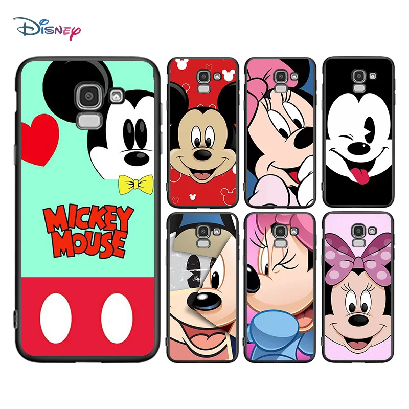 

Disney Cartoon Lovely Minnie Mickey Mouse For Samsung Galaxy J2 J3 J4 Core J5 J6 J7 J8 Prime Duo Plus TPU Silicone Phone Case