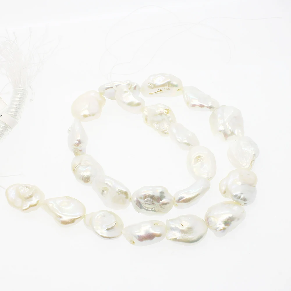 

Natural Freshwater Pearl Classic Medium Hole Geometric Beads Jewelry Making DIY Necklace Bracelet Earrings Jewelry Accessories