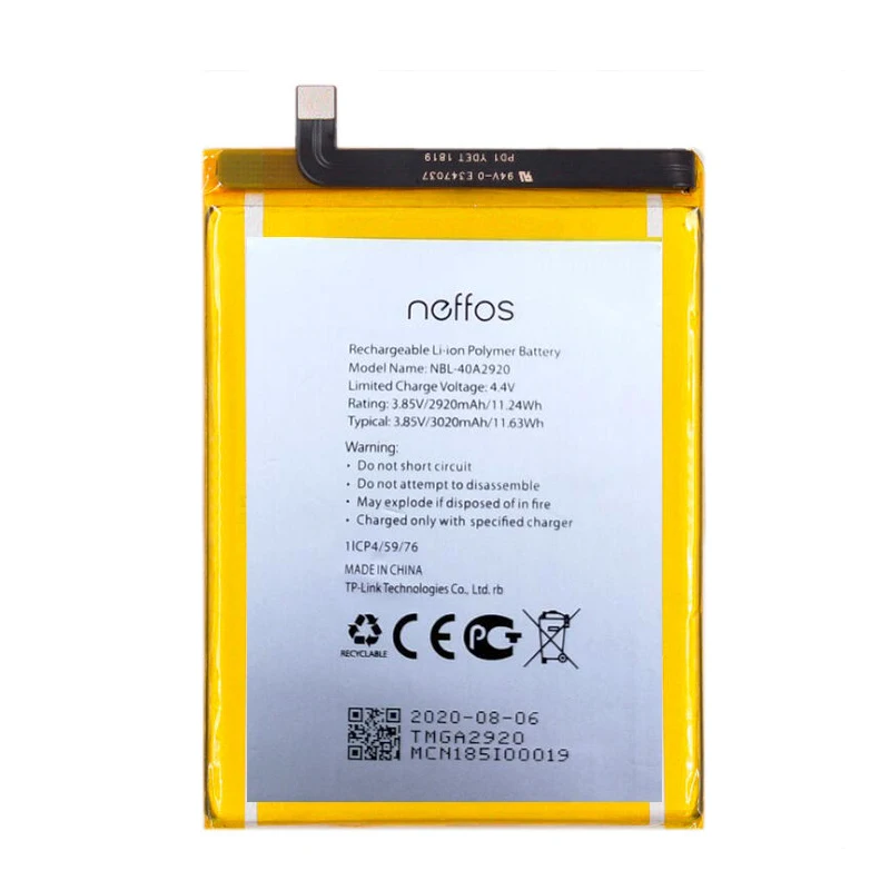 new 3020mah nbl 40a2920 battery for tp link neffos c9a tp706a tp706c original mobile phone free global shipping