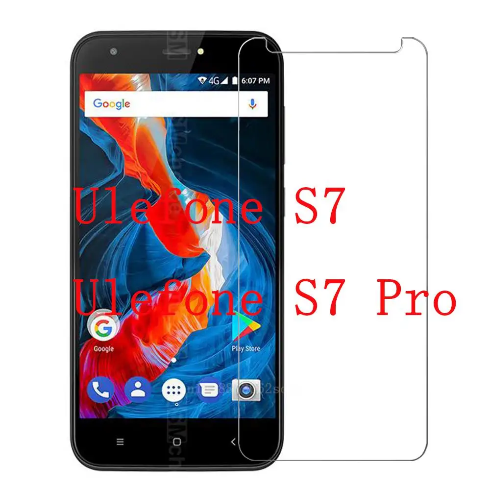 Ulefone S7 закаленное стекло 100% оригинал Премиум ультра-тонкая защитная пленка для