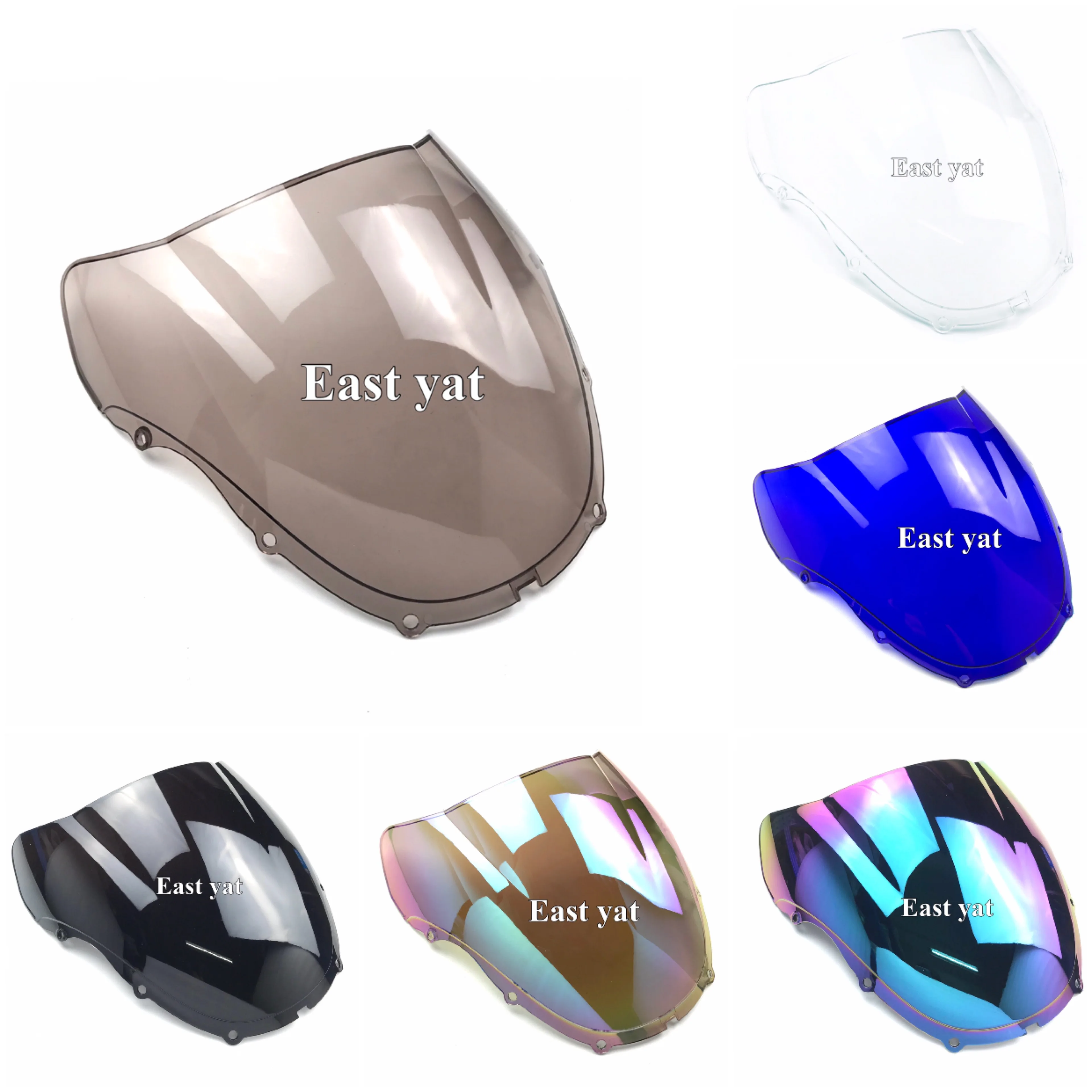 

Экран ветрового стекла для мотоцикла 1999 2000 Honda CBR600F4 CBR600F CBR 600 F4 черный