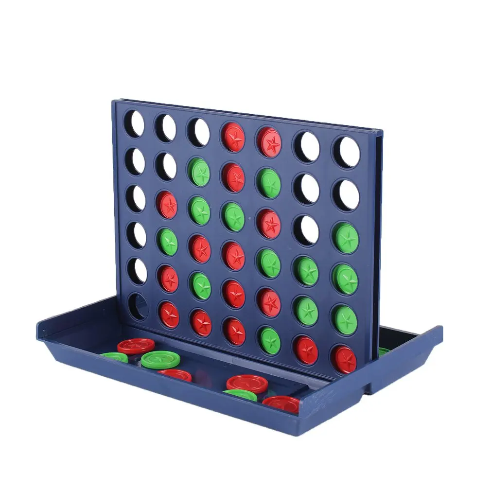 

Three-dimensional Four-game Chess Early Education Parent-child Interaction 1 Set Connect 4 In A Line Board Classic Game Toys