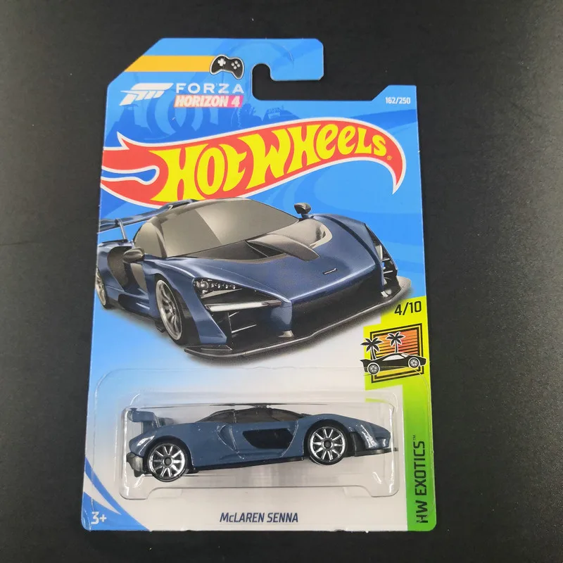 2019-162blue Горячие колеса 1: 64 Автомобиль McLAREN SENNA P1 720S Коллекционная серия металлические Литые модели автомобилей детские игрушки подарок - Цвет: 2019-162blue