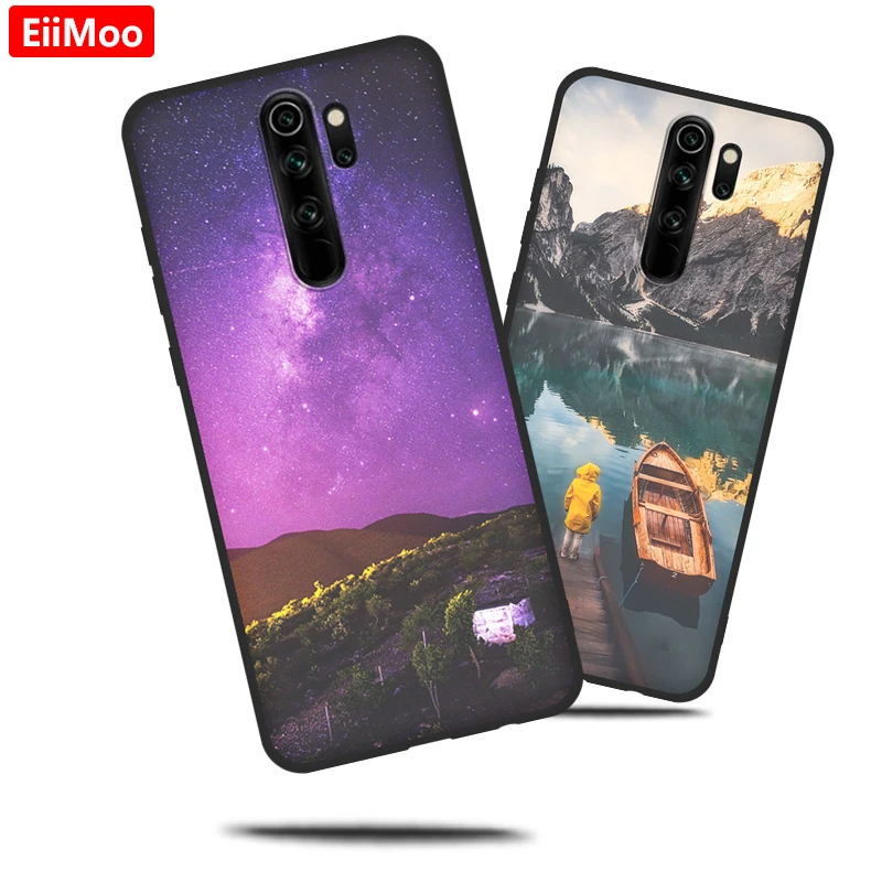 Чехлы EiiMoo для телефонов Xiaomi Redmi Note 8 силиконовый чехол с 3D рисунком мягкая задняя