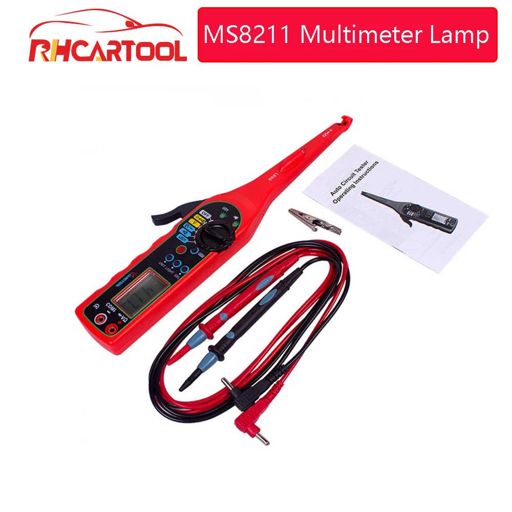 Многофункциональный диагностический инструмент тестер цепи MS8211 мультиметр с