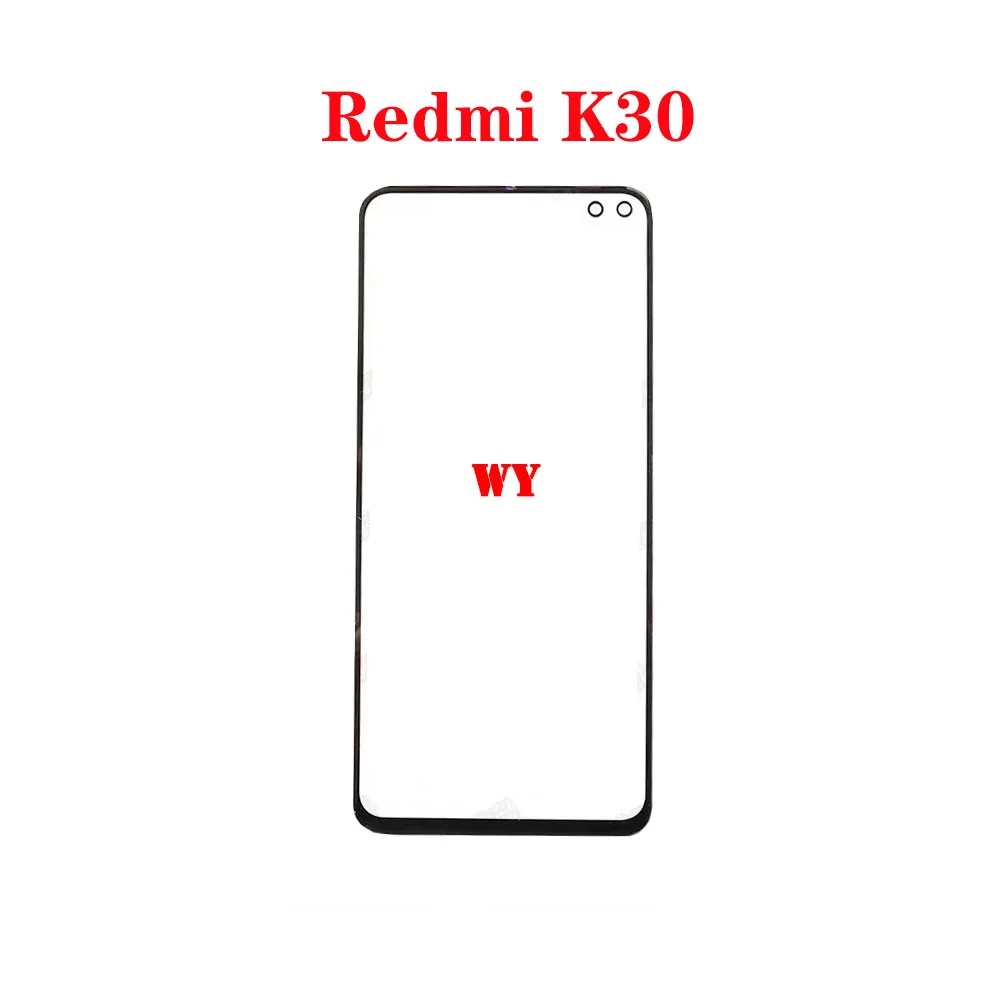 Original For Xiaomi Redmi K30 K30 Pro cover plate mobile phone touch handwriting external screen glass control panel