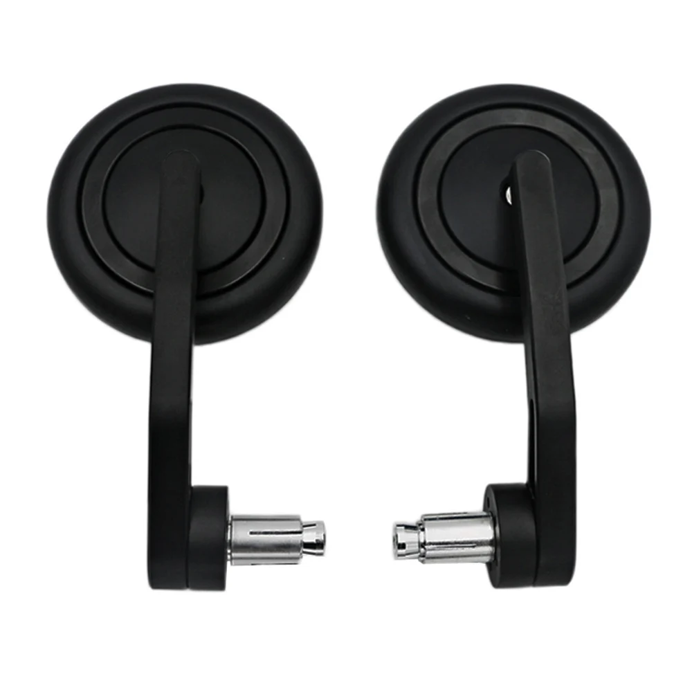 

2Pcs Motorcycle CNC Aluminum 7/8" 22mm Bar End Side Rearview Mirror Universal Motorbike Handlebar Rear View Mirrors Universal