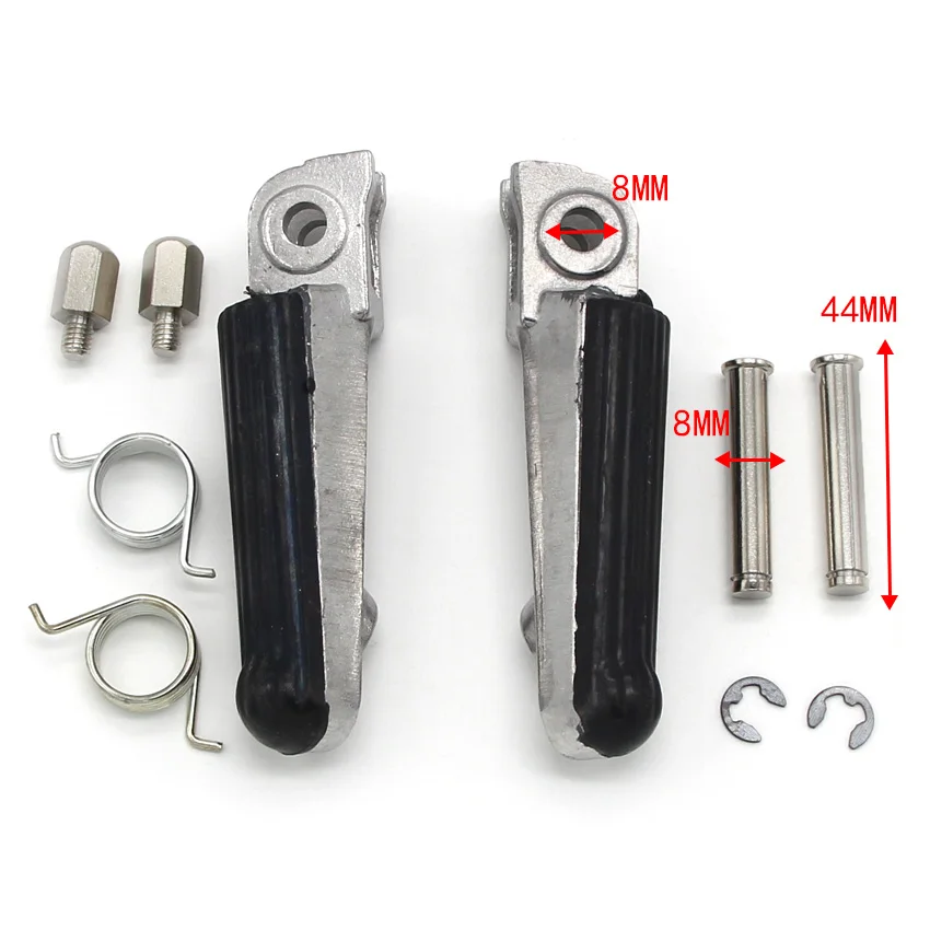 2 шт. подножки для Honda NSR50 NSR50R 1997 1998 1999 2000 2004 NSR575 1994 CB50R NSF100 2006|Подставки под ноги| |
