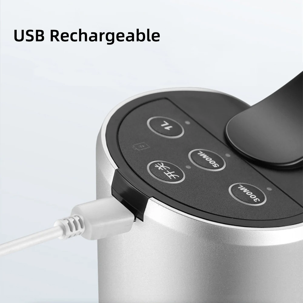 Портативный электронный насос для питьевой воды стерильный дозатор с USB-зарядкой