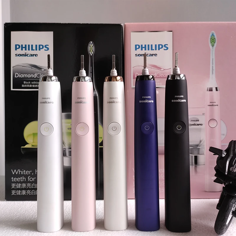 Водонепроницаемая электрическая зубная щетка Philips Sonicare Diamond series 5 режимов HX9340