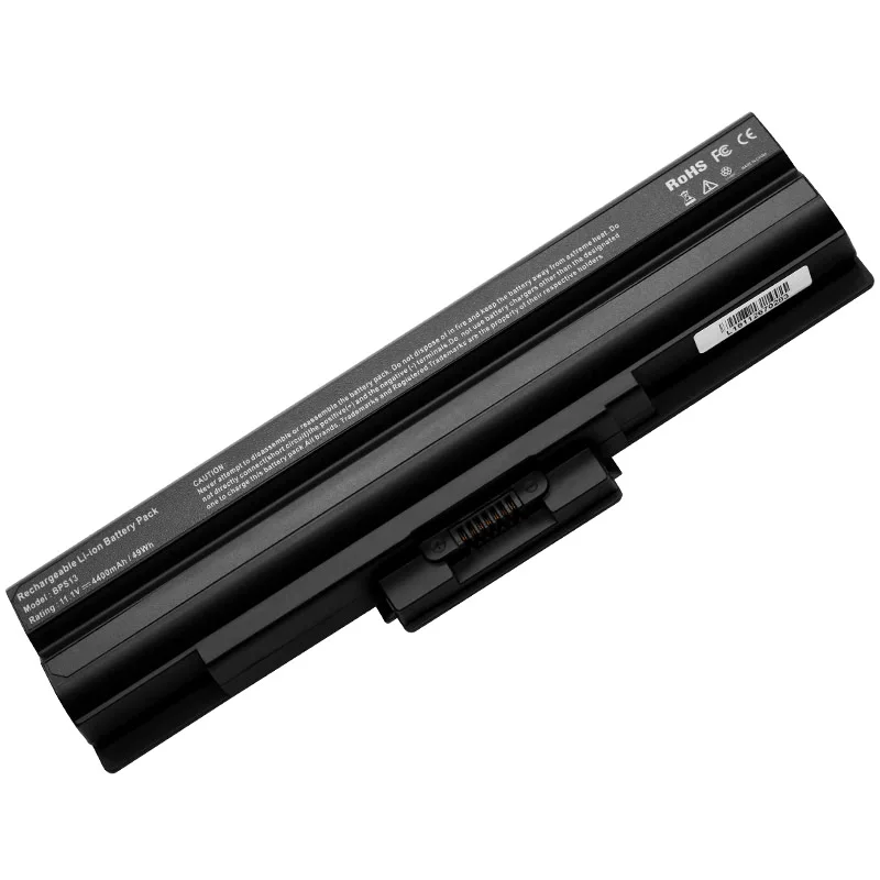 Аккумулятор для ноутбука SONY VAIO батарея 4400 ма/ч VGN SR CW F M S Y YA YB VPC B 1 2 5 5|laptop battery for