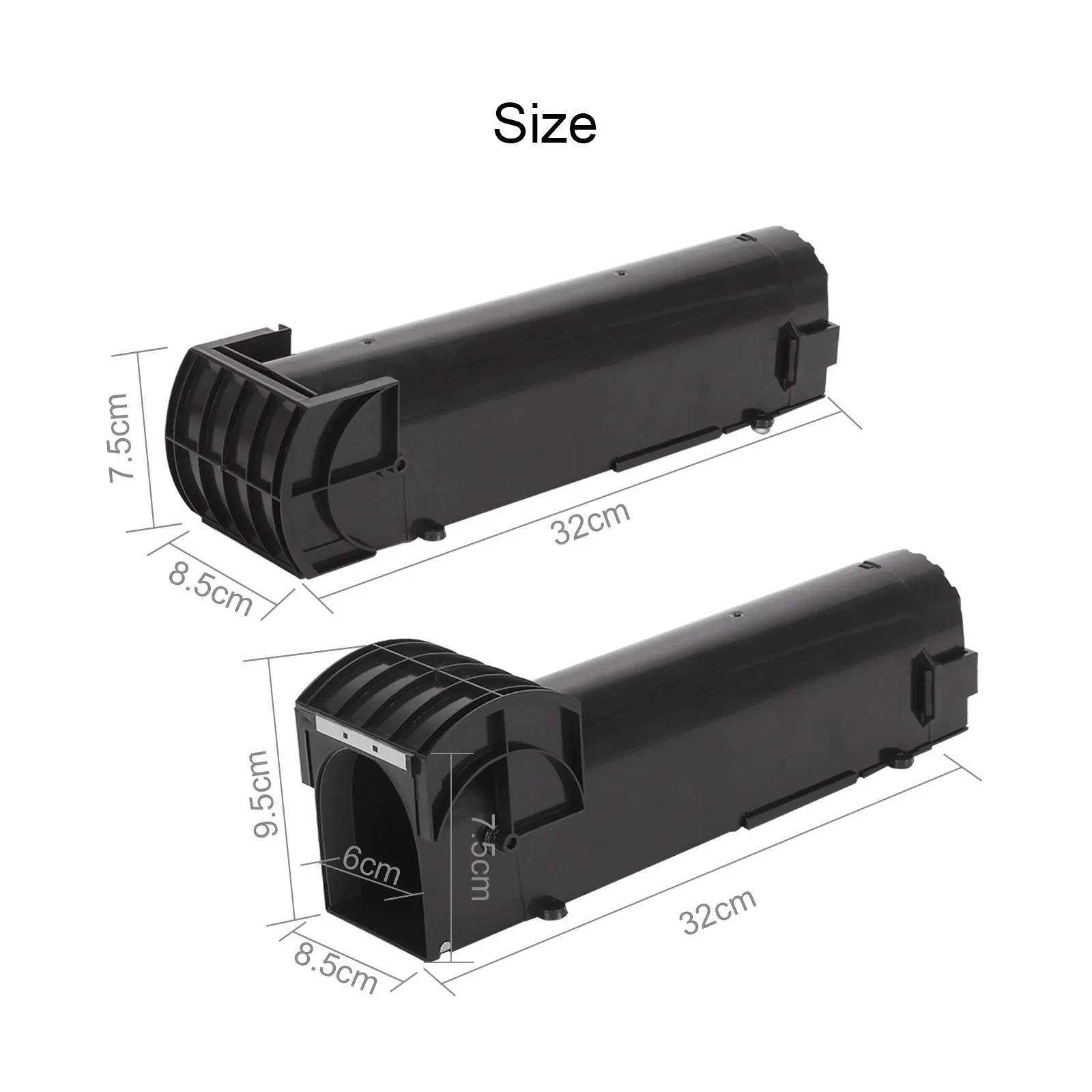 Многоразовая ловушка для мыши домашнего использования самоблокирующаяся клетка