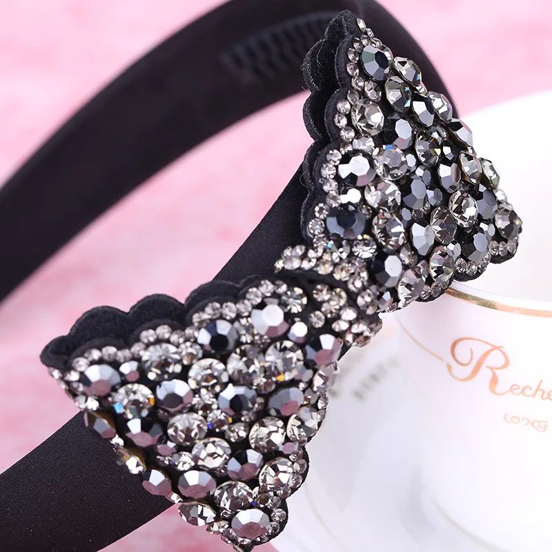 Повязка для волос с бантом женская Модный изысканный ободок в Корейском стиле