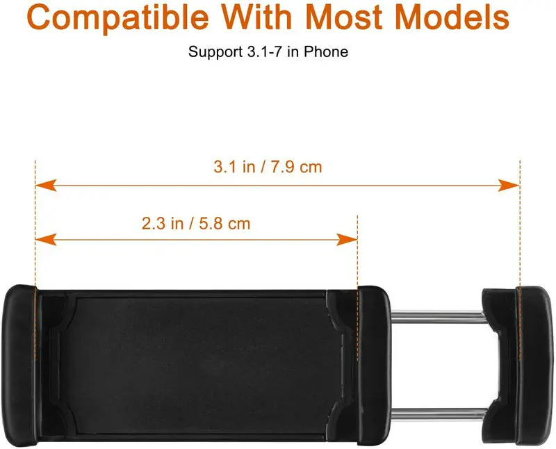 Кольцевой светильник для селфи с держателем сотового телефона подставка мини